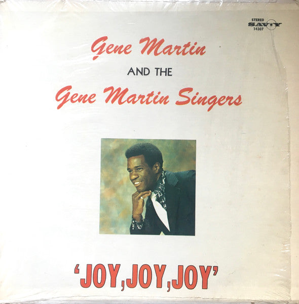 Gene Martin (2) And The  Gene Martin Singers* : Joy, Joy, Joy  (LP, Album)