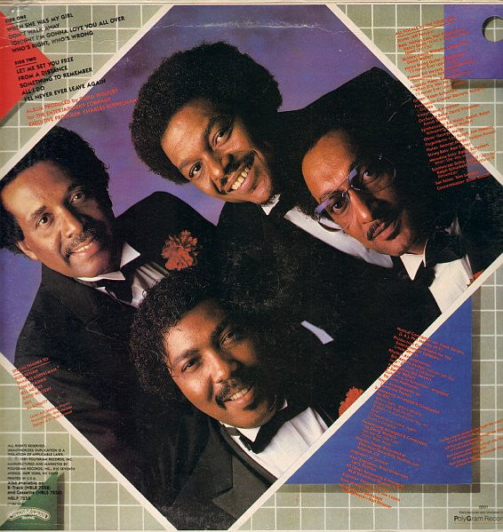 The Four Tops* : Tonight! (LP, Album, 18)