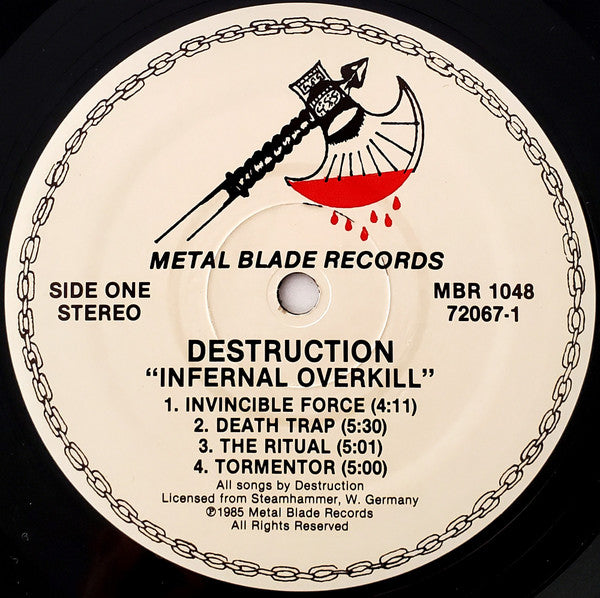 Destruction : Infernal Overkill (LP, Album)