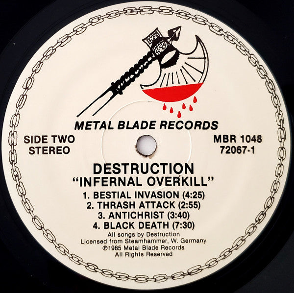 Destruction : Infernal Overkill (LP, Album)