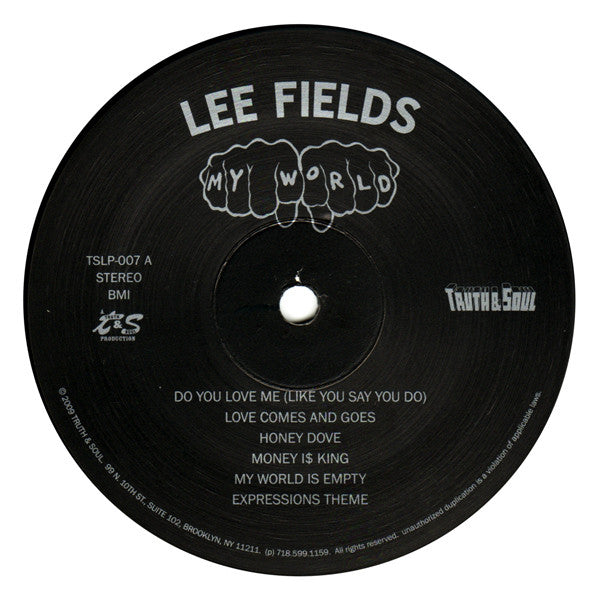 Lee Fields : My World (LP, Album)