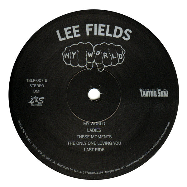 Lee Fields : My World (LP, Album)