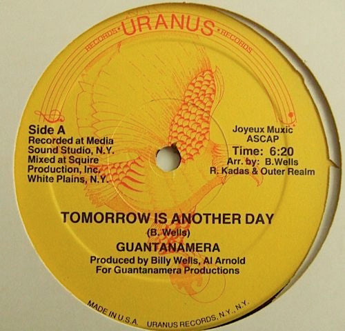 Guantanamera : Tomorrow Is Another Day / Walking On A Cloud (12")