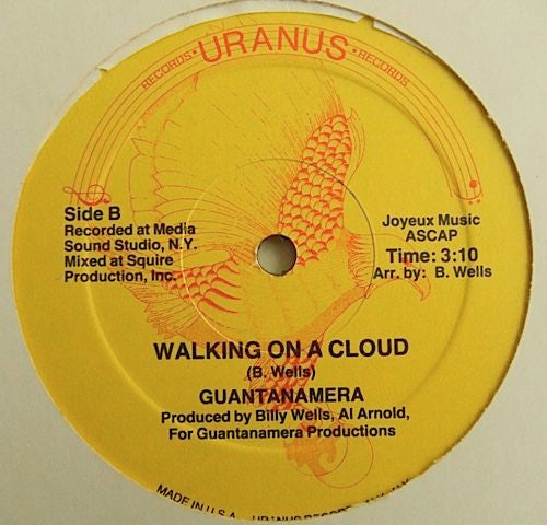 Guantanamera : Tomorrow Is Another Day / Walking On A Cloud (12")