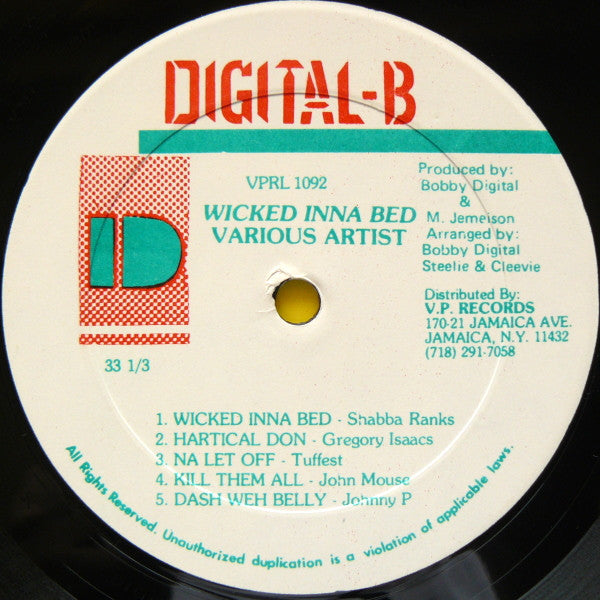 Various : Wicked Inna Bed (LP, Comp)