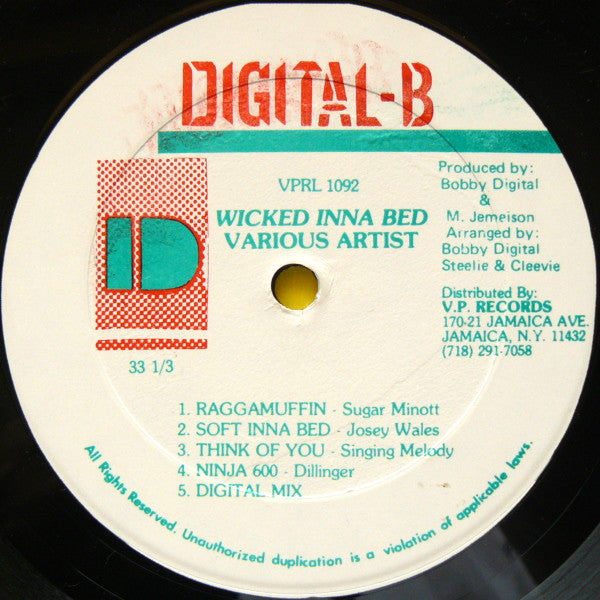 Various : Wicked Inna Bed (LP, Comp)