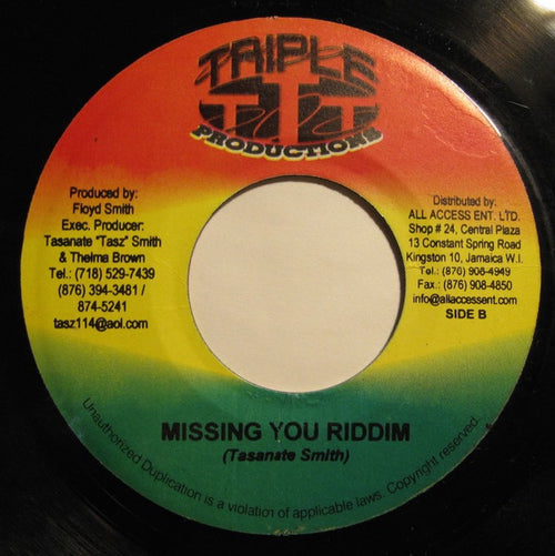 Asante* : Save Dem Jah (7")