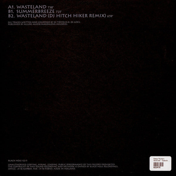 Kamaya Painters : Wasteland / Summerbreeze (12")