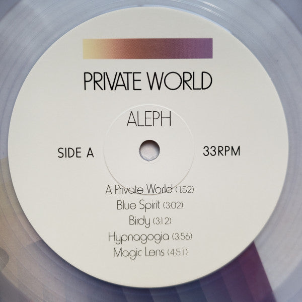 Private World (4) : Aleph (LP, Ltd, Cle)