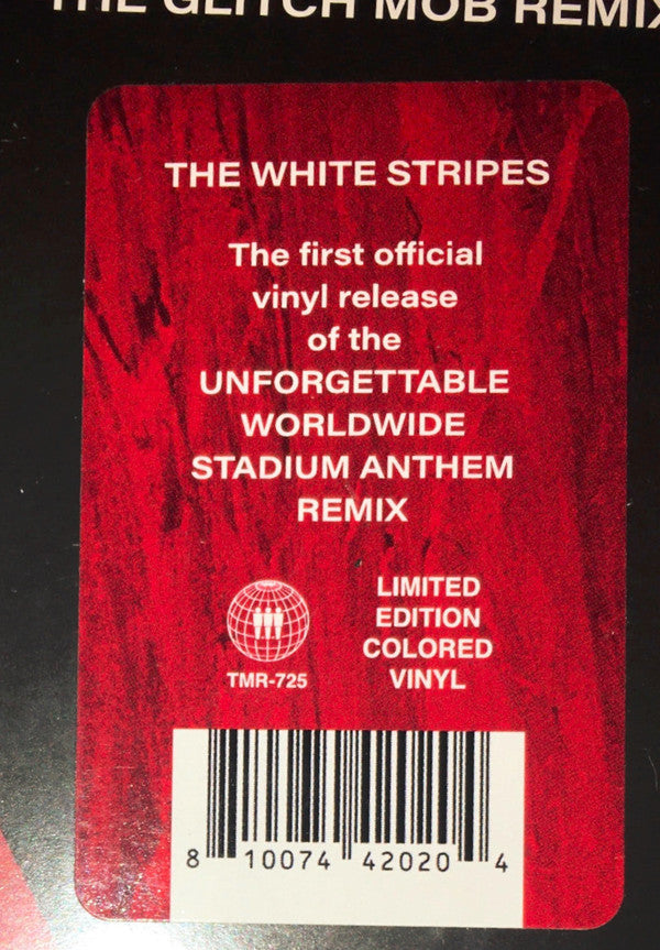 The White Stripes, The Glitch Mob : Seven Nation Army (The Glitch Mob Remix) (7", S/Sided, Single, Etch, Ltd, Red)
