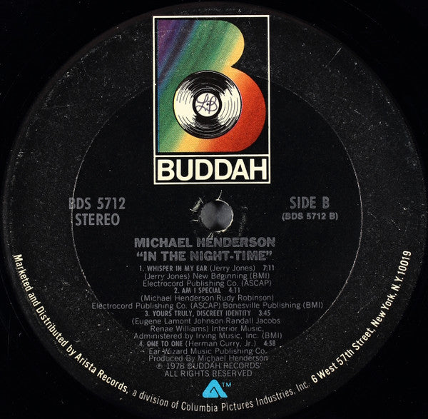 Michael Henderson : In The Night-Time (LP, Album, Ter)