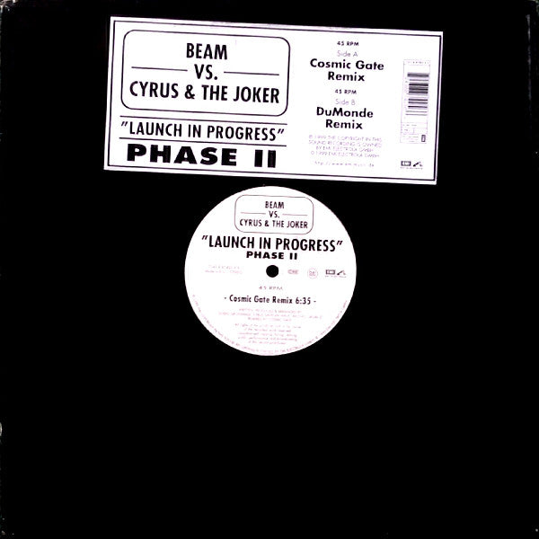 Beam vs. Cyrus & The Joker : Launch In Progress (Phase II) (12")
