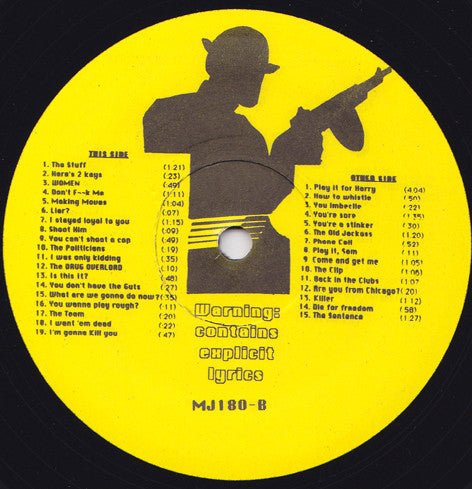 Unknown Artist : Voices Inside My Head - The Gangsta Accapella Vol. 1 (12", Promo, Unofficial)