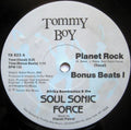 Afrika Bambaataa & The Soul Sonic Force* Music By Planet Patrol : Planet Rock (12", Bab)