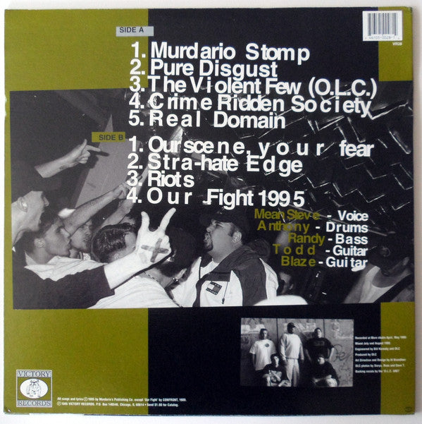 One Life Crew : Crime Ridden Society (LP, Album)