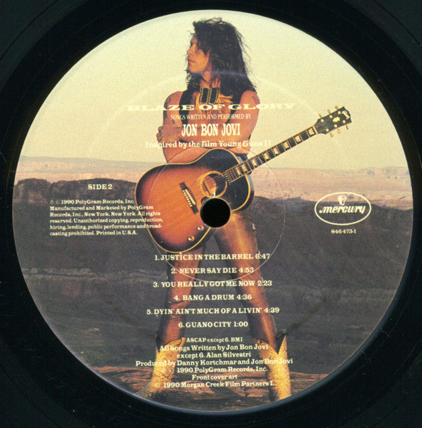 Jon Bon Jovi : Blaze Of Glory (LP, Album)