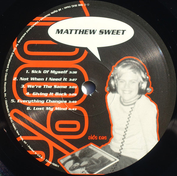 Matthew Sweet : 100% Fun (LP, Album, Ltd, 150)