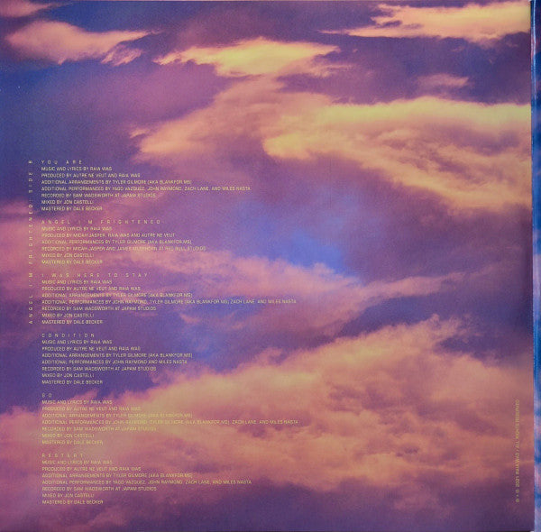 Raia Was : Angel I'm Frightened (12", Album, Ltd, Pur)