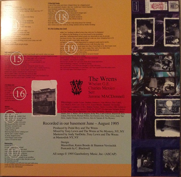 The Wrens : Secaucus (2xLP, Album, RSD, RE, Red)