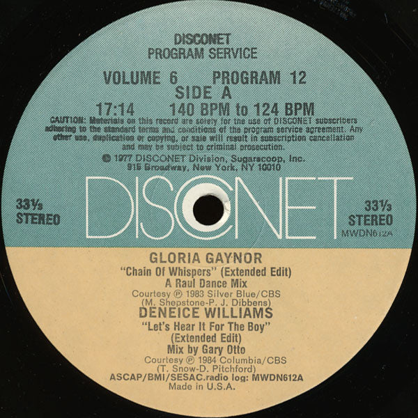 Various : Volume 6 Program 12 (2x12", P/Mixed)