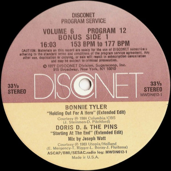 Various : Volume 6 Program 12 (2x12", P/Mixed)