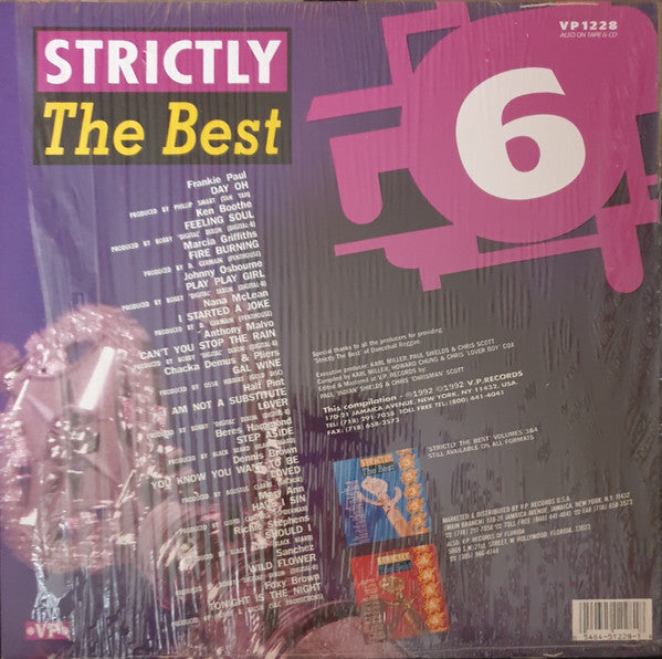 Various : Strictly The Best 6 (LP, Comp)
