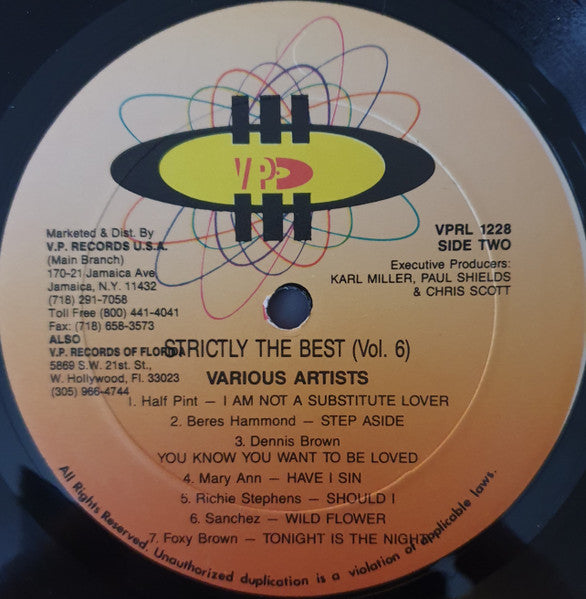 Various : Strictly The Best 6 (LP, Comp)