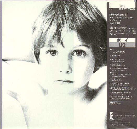 U2 : Boy (LP, Album, RE)