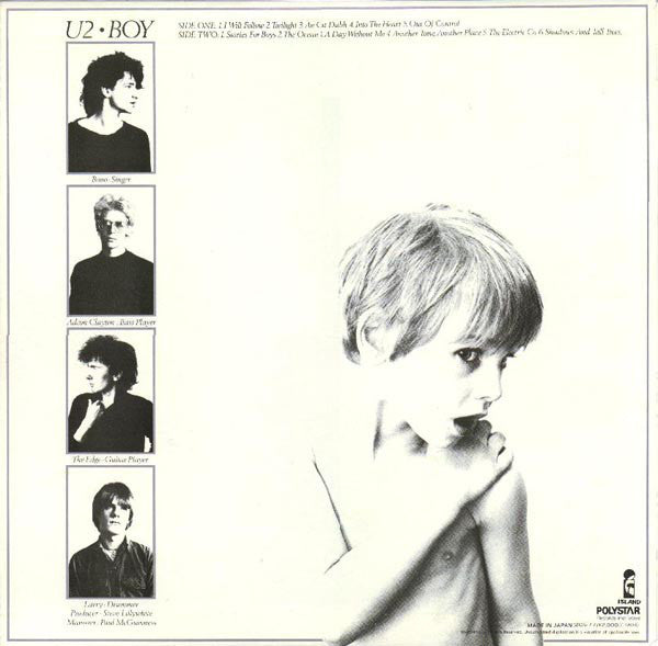 U2 : Boy (LP, Album, RE)