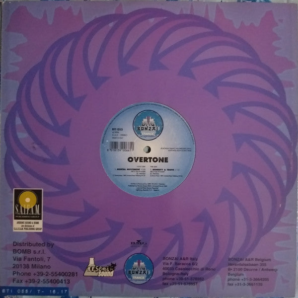 Overtone : Mental Movement (12")