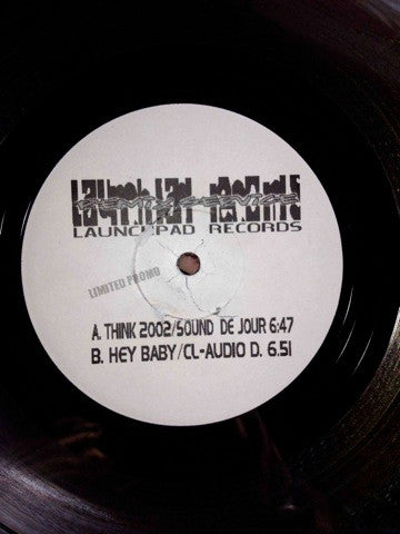 Information Society, Unknown Artist : Think 2002 / Hey Baby (12", Promo, Unofficial)