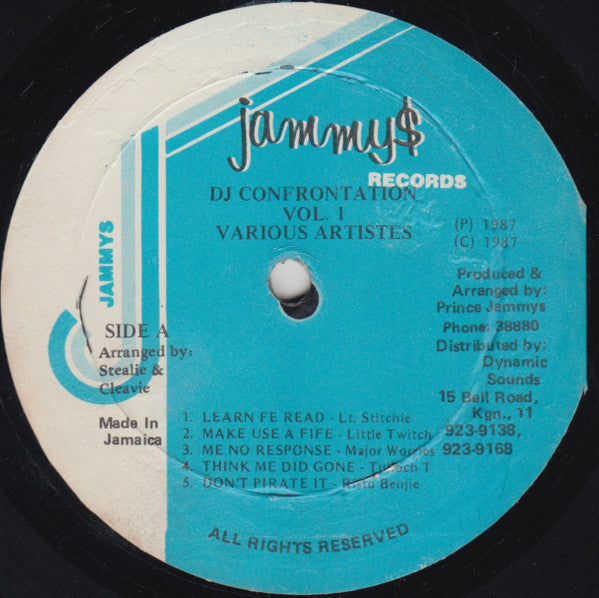 Various : D.J. Confrontation Vol. 1 (LP, Comp)