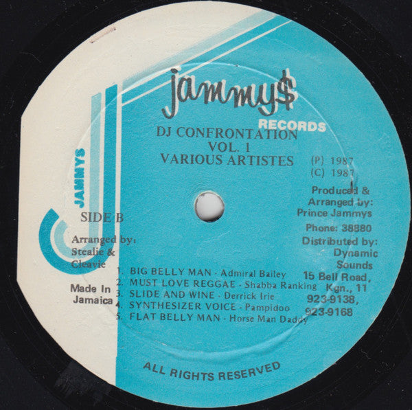 Various : D.J. Confrontation Vol. 1 (LP, Comp)