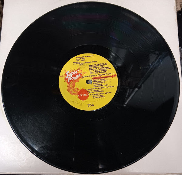 Various : Super Power Reggae Volume 1 (LP, Comp)
