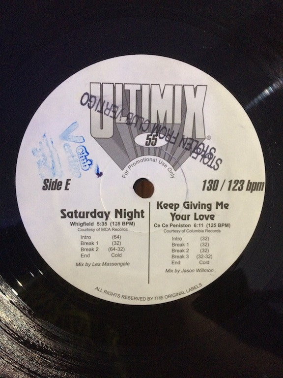 Various : Ultimix 55 (3x12", Comp, Promo)