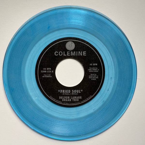 Delvon Lamarr Organ Trio : Cold As Weiss (7", Single, Ltd, Blu)