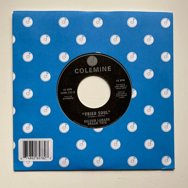 Delvon Lamarr Organ Trio : Cold As Weiss (7", Single, Ltd, Blu)