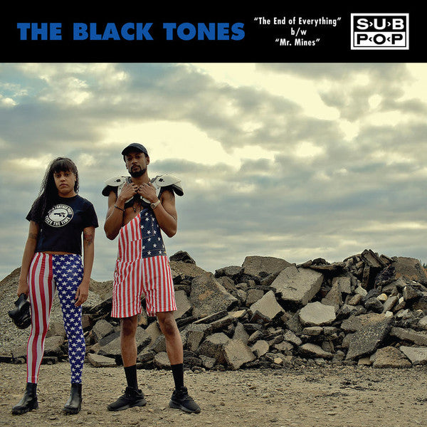 The Black Tones : The End of Everything b/w Mr. Mines (7", Single, Ltd, Red)