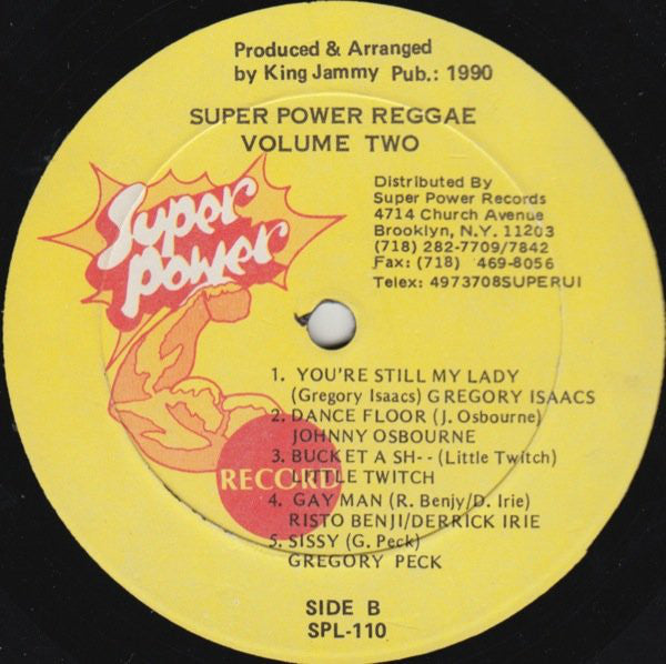 Various : Super Power Reggae Volume 2 (LP, Comp)