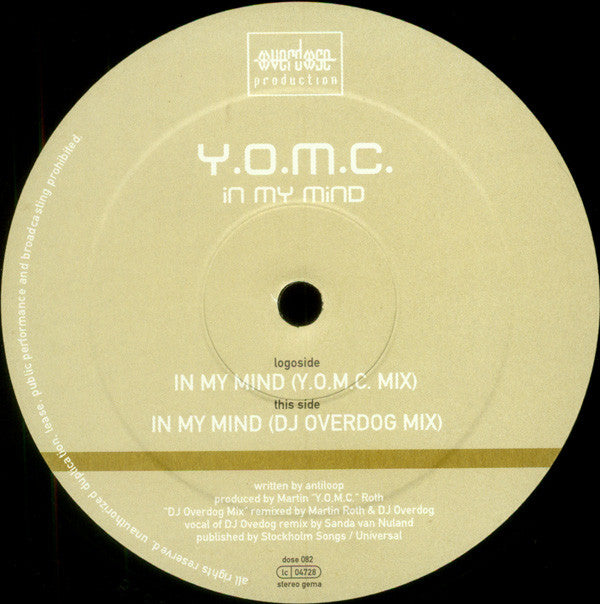 Y.O.M.C. : In My Mind (12")