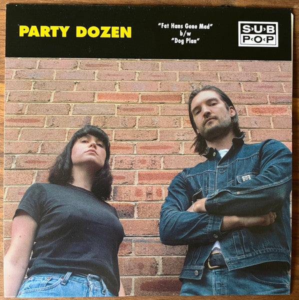 Party Dozen : Fat Hans Gone Mad (7", Single, Club, Ltd, Bro)