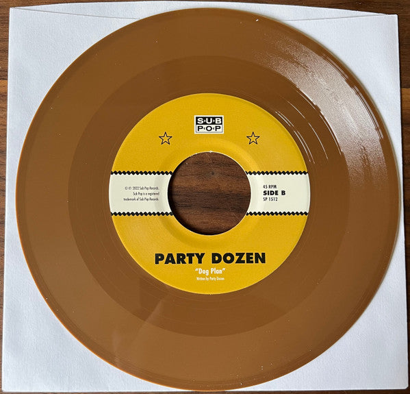 Party Dozen : Fat Hans Gone Mad (7", Single, Club, Ltd, Bro)