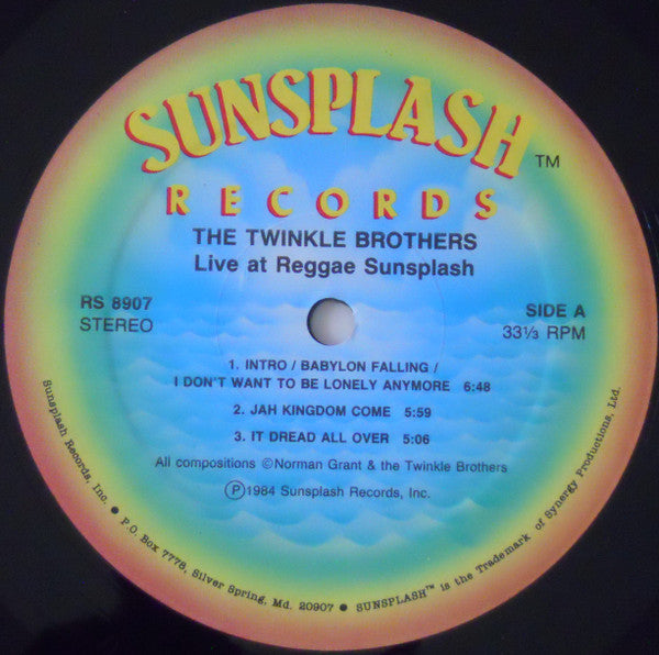 The Twinkle Brothers* : Since I Throw The Comb Away (Live At Reggae Sunsplash) (LP, Album)
