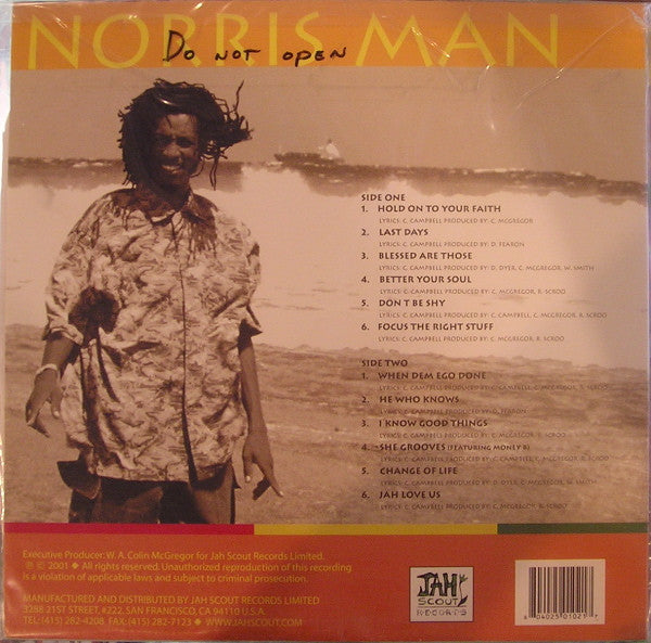 Norris Man* : Better Your Soul (LP, Album)