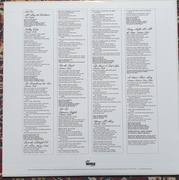 Buy Barbara Keith : Barbara Keith (LP, Album, RE) Online for a