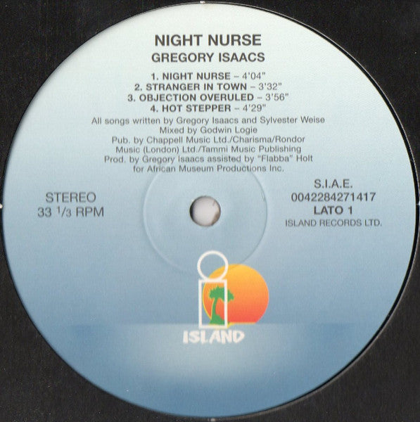 Gregory Isaacs : Night Nurse (LP, Album, RE, RM, 180)