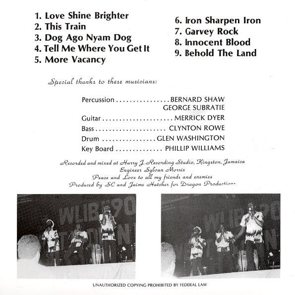 Culture : Africa Stand Alone (LP, Album, RP, Unofficial)