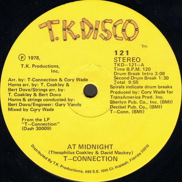 T-Connection : At Midnight (12")