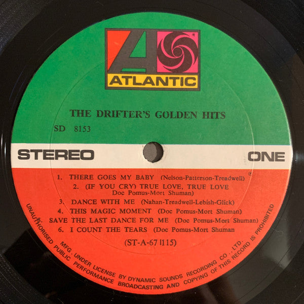 The Drifters : The Drifters' Golden Hits (LP, Comp)