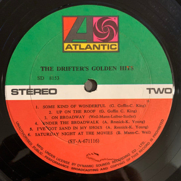 The Drifters : The Drifters' Golden Hits (LP, Comp)